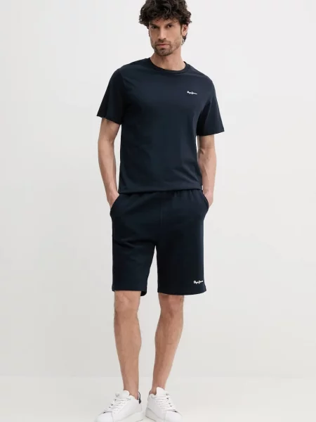 Pepe Jeans kratka majica BACK CLAG modra