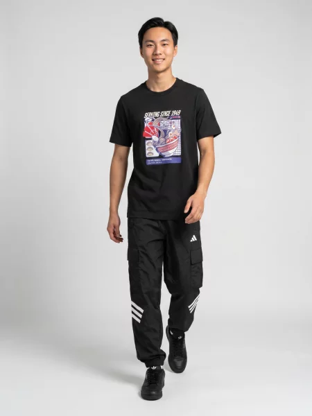 Tricou copii Adidas negru