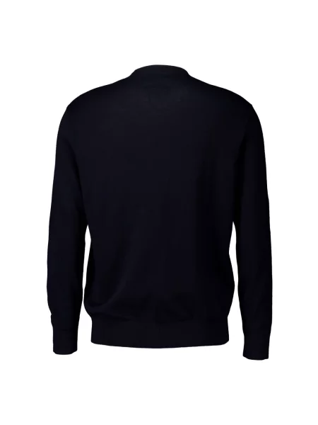 Długi sweter Armani Exchange elegancki z długim rękawem niebieski