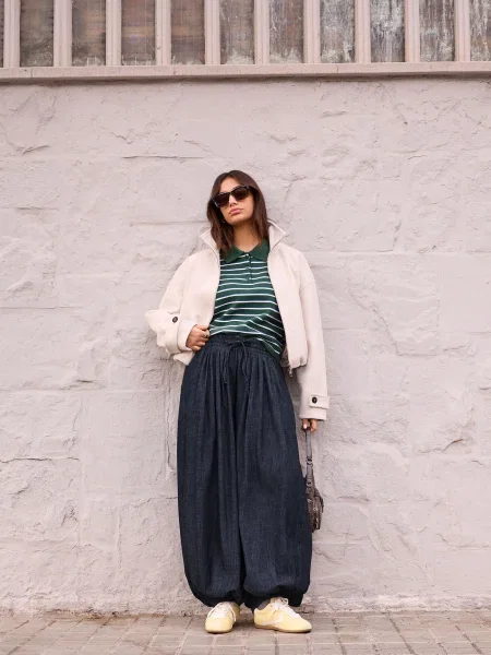 Bershka Jeans bleumarin