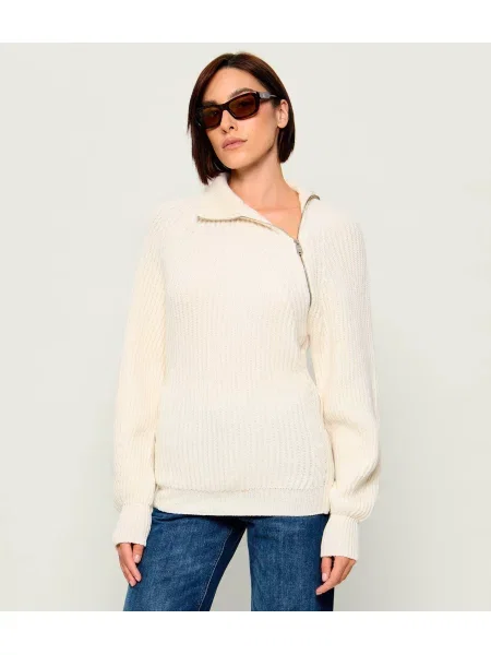 DONDUP made in Italy De lână pulover alb