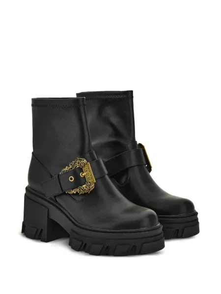 Боти Versace Jeans Couture с катарама черно