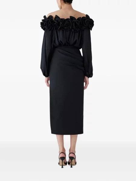Top Carolina Herrera negru