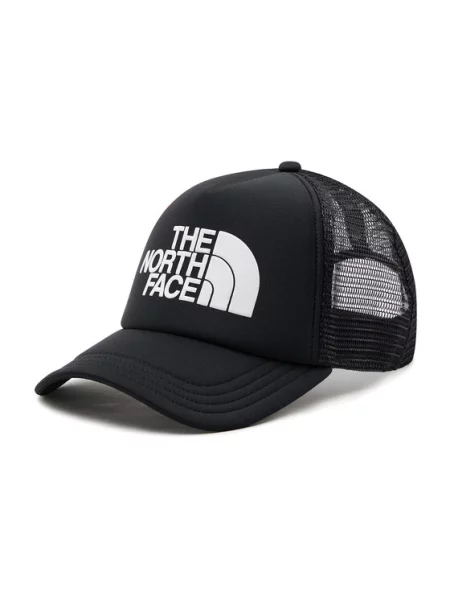The North Face Καπέλο Jockey Tnf Logo Trucker Μαύρο λευκό
