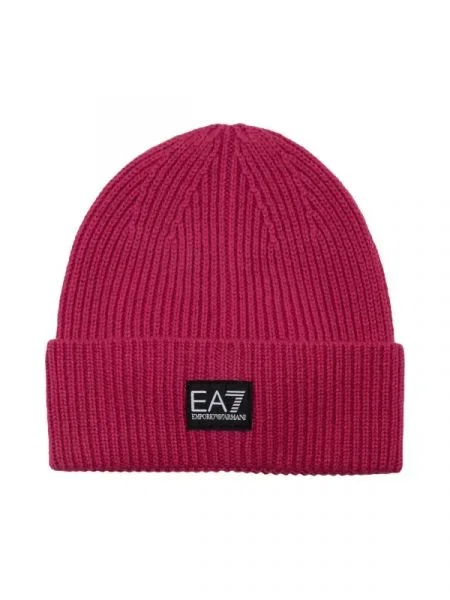 Căciulă cu adaos de lână roz