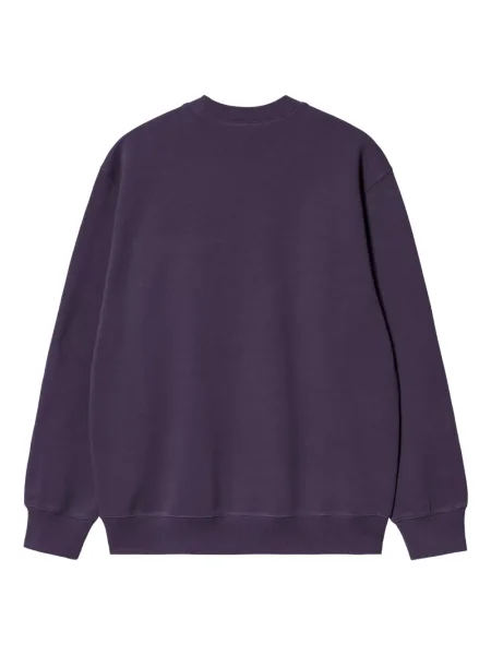 Hanorac Carhartt Wip cu broderie violet
