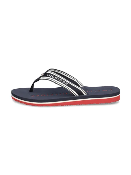 Žabky Tommy Hilfiger Webbing Summer Sandal rwb modré