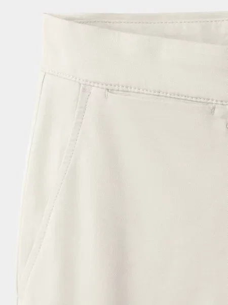 Spodnie chinos lodowy Teen S MANGO TEEN szary