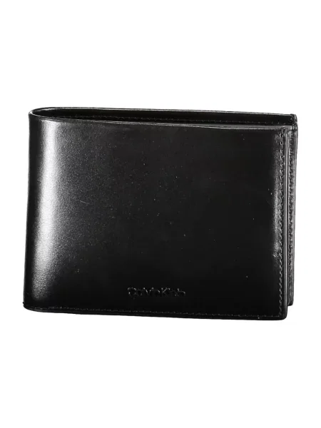 Portfel Calvin Klein skórzany czarny