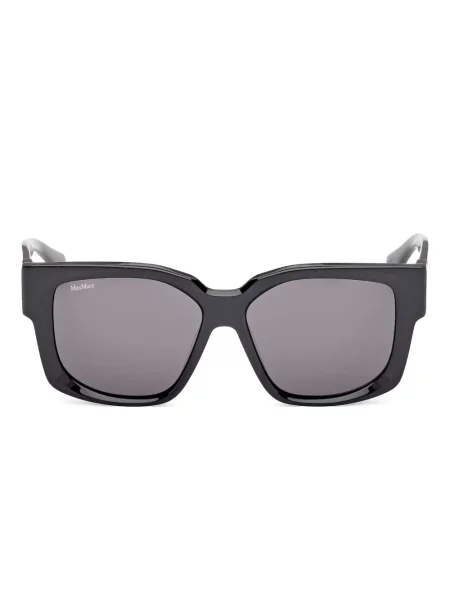 Ochelari de soare Max Mara Eyewear cu imprimeu geometric negru