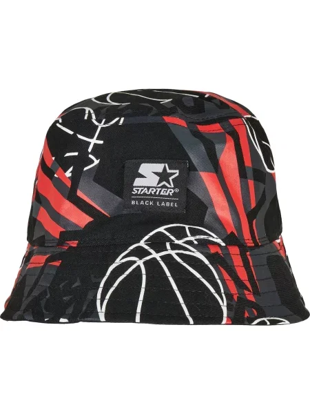 Oboustranná čepice Airball Bucket černá bílý