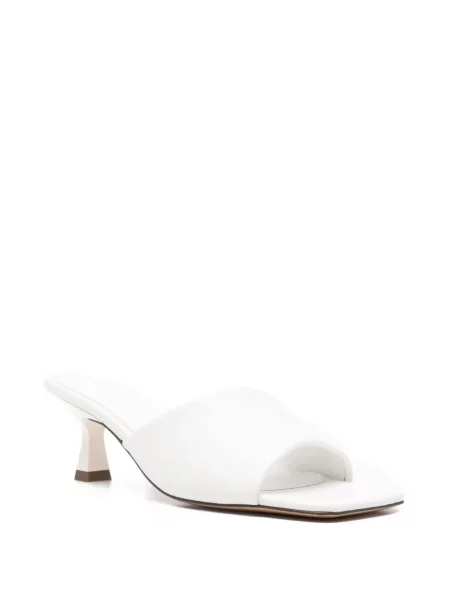 Sandale Sandro din piele alb