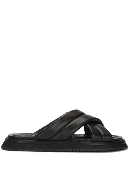 Sandale Dolce & Gabbana din piele negru