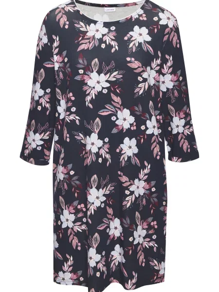 LASCANA Tricou supradimensional bleumarin / azuriu / rosé / rubiniu