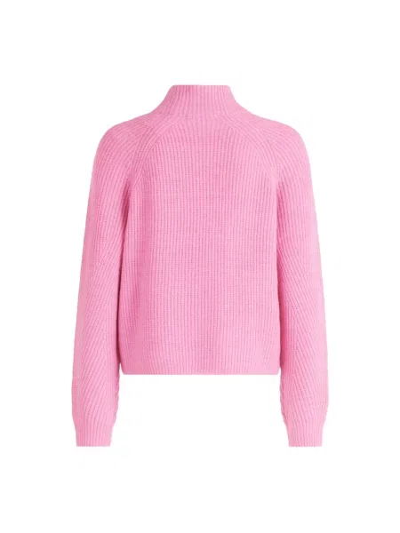 Golf Betty & Co z wysokim kołnierzem chunky różowy