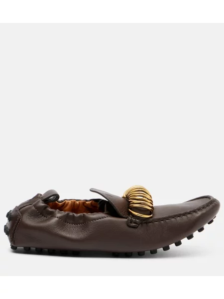 Pantofi loafer Tod's din piele maro