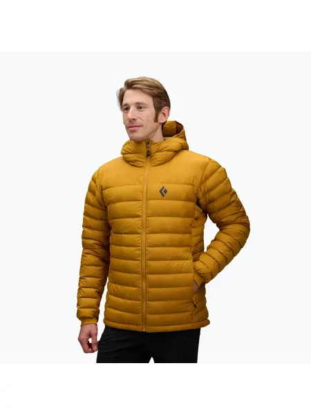 Мъжко пухено яке Black Diamond Access Down Hoody amber черно