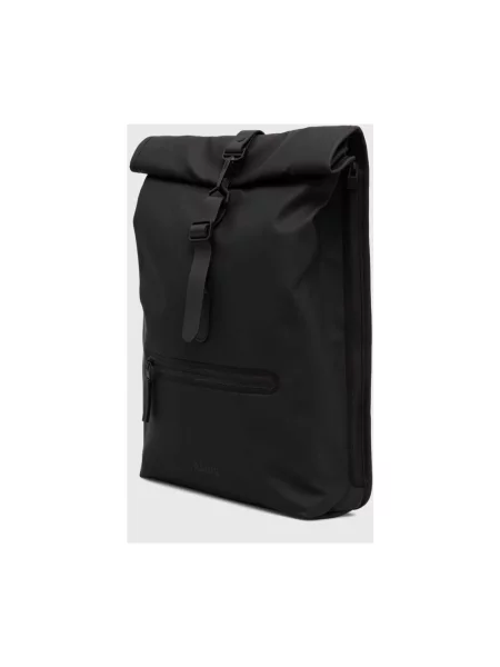 Plecak miejski Rains Rucksack Rolltop W3 17 l black czarny