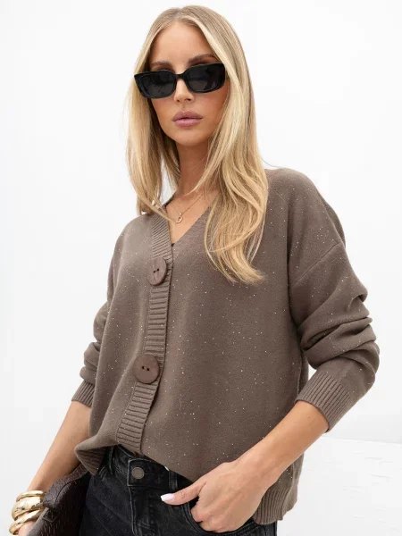 Kardigan Italy Moda crna
