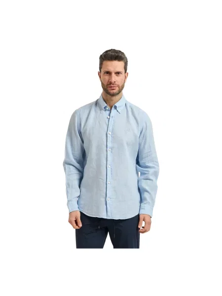 Koszula Hugo niebieska