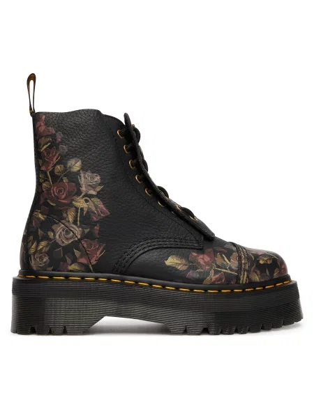 Dr. Martens Žygio batai Sinclair Decayed Roses Tumbled Nappa  juoda