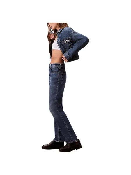 Calvin Klein Jeans Džínsy Straight Fit modrá