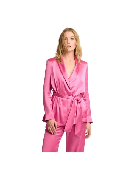 Marynarka Kocca klasyczna różowa