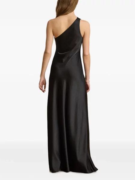 Rochie maxi Lauren Ralph Lauren cu un umăr gol negru