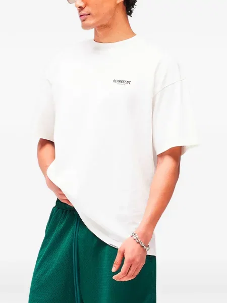 Tricou Represent cu imagine alb