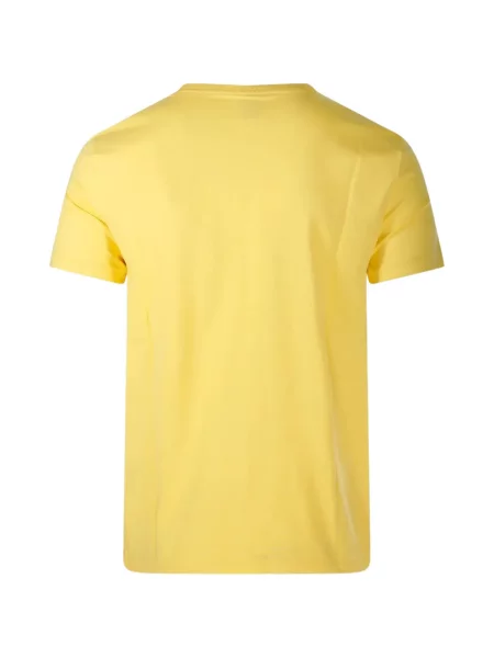 Λινό ριγέ polo Polo Ralph Lauren με κέντημα πράσινο