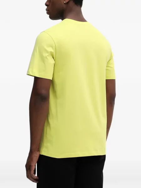 Tricou Msgm cu autograf galben