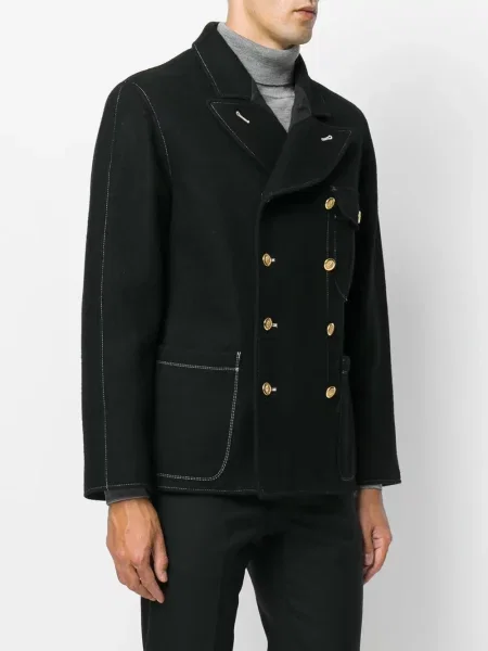 Dvouřadá bunda Jean Paul Gaultier Pre-owned černá