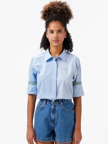 Сорочка Lacoste блакитна