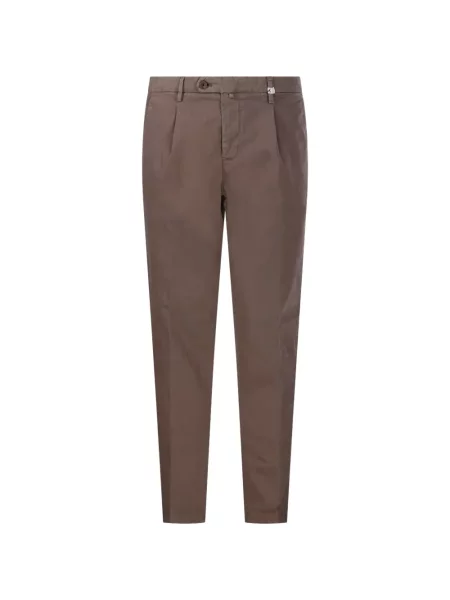 Pantaloni Myths conici maro