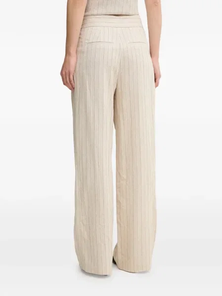 Spodnie Hoss Intropia w paski plisowane