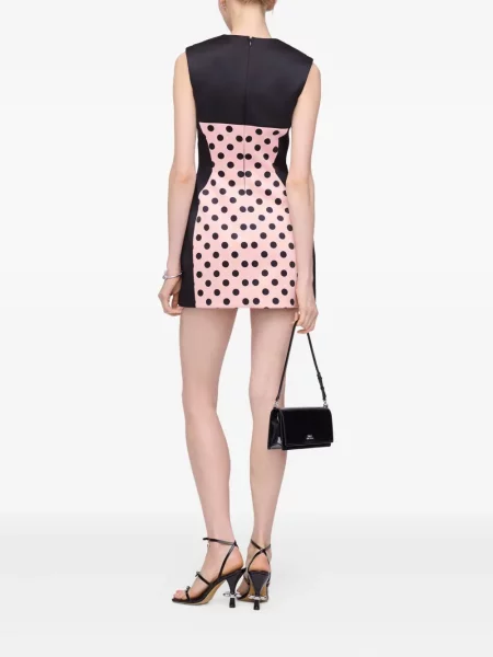 Rochie Marc Jacobs cu buline de costum negru
