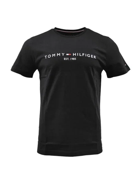 Casual majica Tommy Hilfiger črna