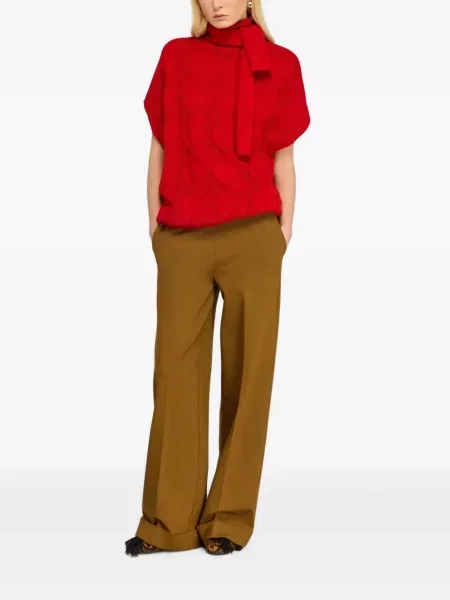 Pantaloni Semicouture maro