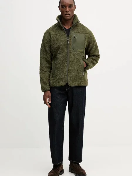 Tommy Hilfiger Fleecová mikina zelená