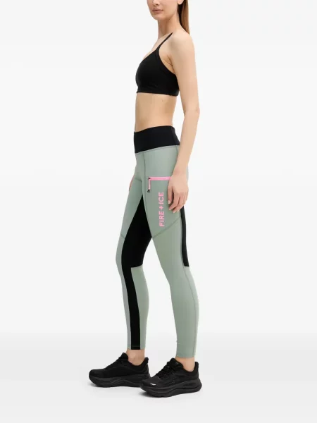 Leggings Bogner Fire+ice cu imagine verde