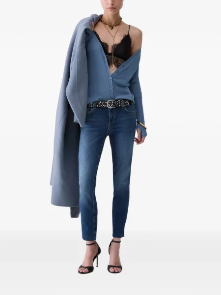 Cardigan Liu Jo de lână albastru