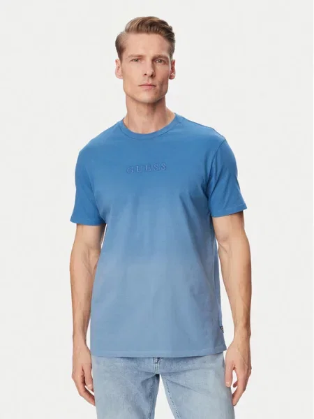 Guess Tricou albastru
