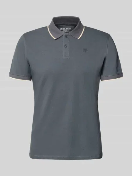 Koszulka polo o kroju regular fit z wyhaftowanym logo model ‘Hedin’ Blend