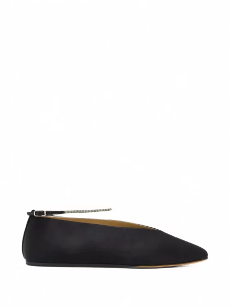 Balerini Le Monde Beryl din satin negru