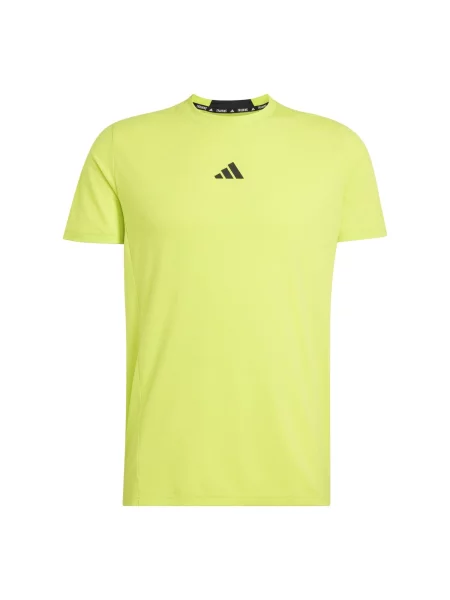 ADIDAS PERFORMANCE Funkční tričko Designed for Training svítivě žlutá černá