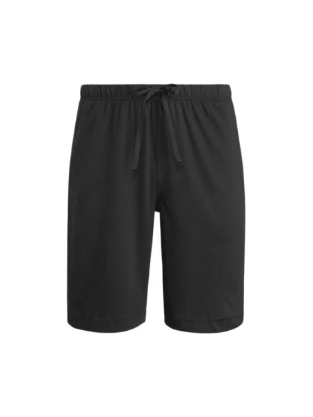 Szorty z dżerseju z wyhaftowanym logo Polo Ralph Lauren Underwear czarne