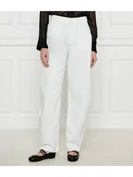 Pinko Blugi ELOISE EGG | Relaxed fit alb