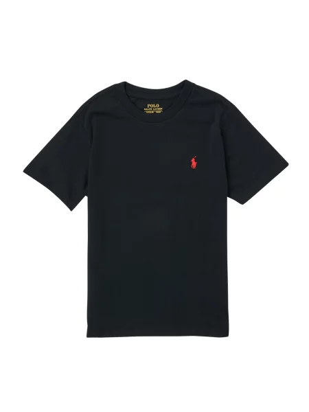 Majica Polo Ralph Lauren s vezom crna