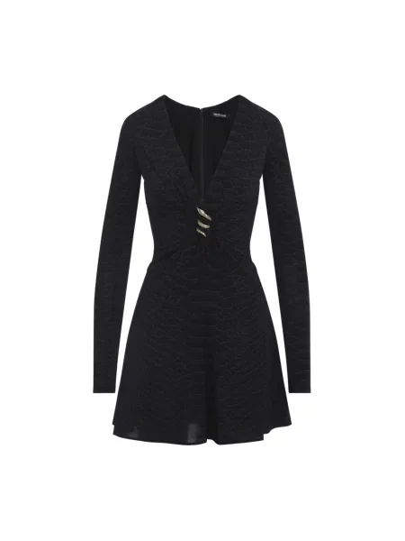 Sukienka mini Roberto Cavalli czarna