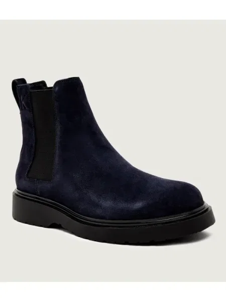 Calvin Klein Ghete Jodhpur Combat Ess Chelsea Boot Su Bleumarin albastru